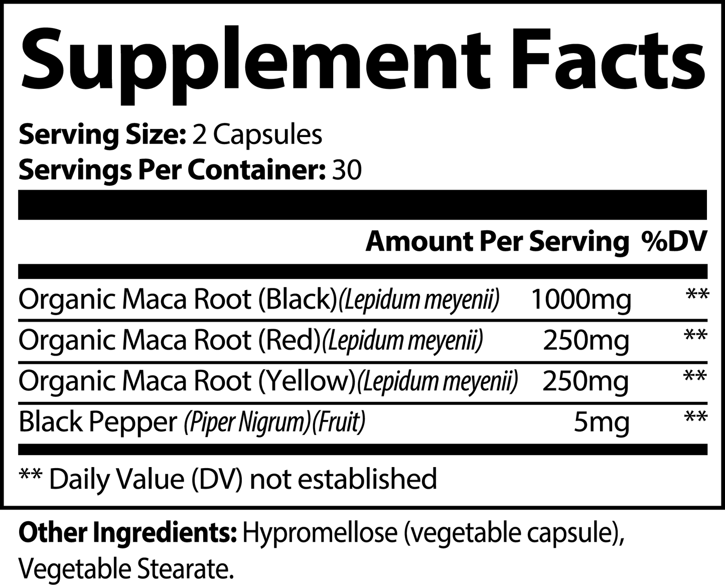 Premium Maca Plus - Daily Routine & Active Lifestyle Support