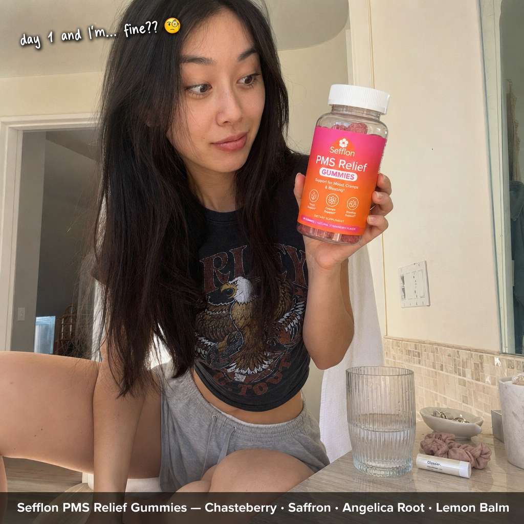 Sefflon PMS Period Relief Gummies - Anticramp Formula