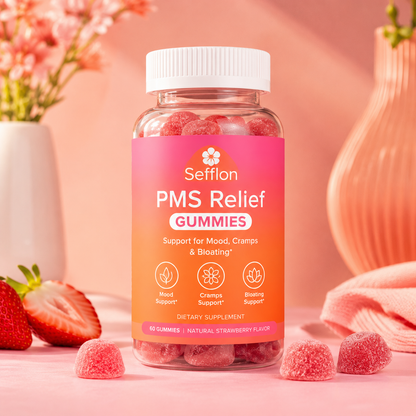 Sefflon PMS Period Relief Gummies - Anticramp Formula