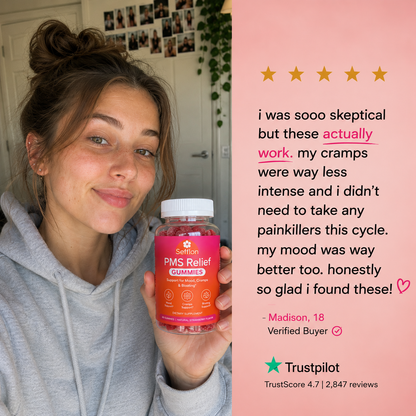 Sefflon PMS Period Relief Gummies - Anticramp Formula
