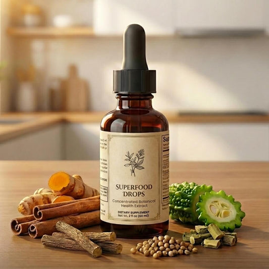 Superfood Tropfen (Konzentrierter pflanzlicher Gesundheits-Extrakt)