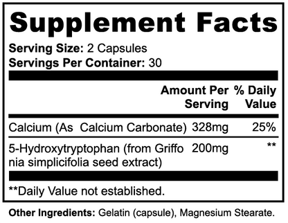 Premium 5-HTP 200mg – Entspannung und innere Ruhe für die Nacht